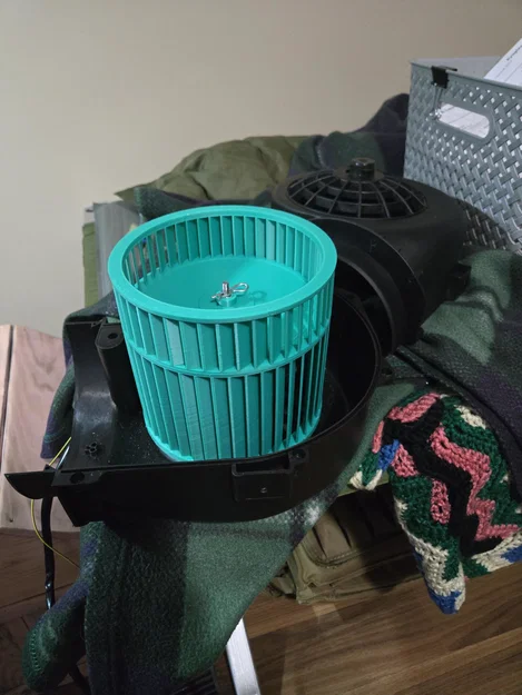 Cánh quạt lồng cho máy hút mùi (Range Hood Cage Fan) - Image 1