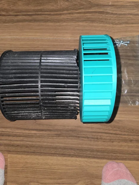 Cánh quạt lồng cho máy hút mùi (Range Hood Cage Fan) - Image 2