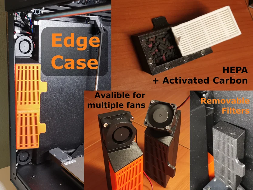 EdgeCase - Hệ thống lọc HEPA và than hoạt tính tuần hoàn cho Core One - Image 1