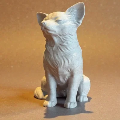 Tượng Chihuahua Điêu Khắc Calm Companion