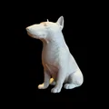 Tượng điêu khắc Bull Terrier - Người bạn bình yên (Calm Companion) - Thumbnail 2