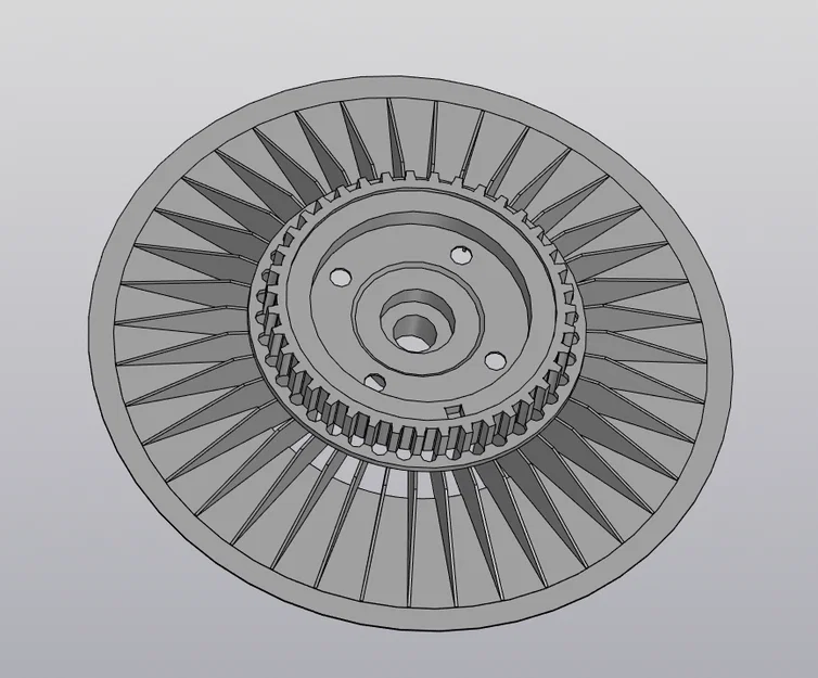 Bánh răng vi sai 39T cho xe RC SN-RC DT2 R2 R3 T3 I2 - Image 2