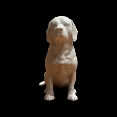 Tượng Chó Beagle Calm Companion