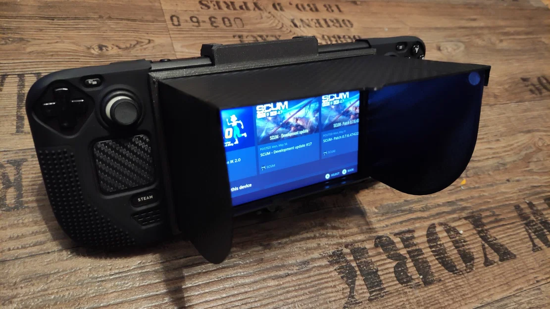 Steam Shade - Nắp che nắng gập gọn có nam châm cho Steam Deck - Image 1