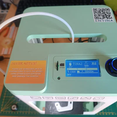 Cấu hình máy in Entina2 cho PrusaSlicer