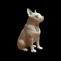 Tượng điêu khắc chú chó French Bulldog Calm Companion - Thumbnail 3