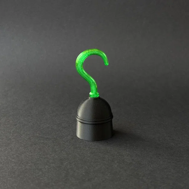 Mô hình móc câu cướp biển đeo ngón tay (Pirate Hook Thimble) in 3D - Image 1