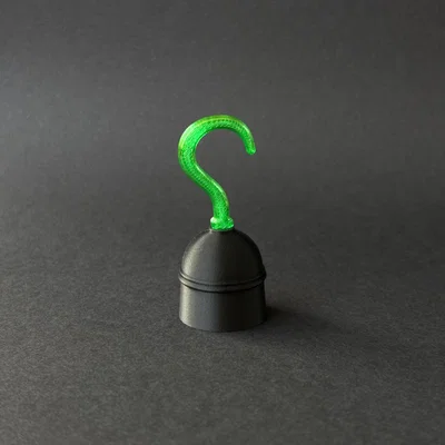 Mô hình móc câu cướp biển đeo ngón tay (Pirate Hook Thimble) in 3D