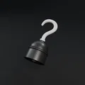 Mô hình móc câu cướp biển đeo ngón tay (Pirate Hook Thimble) in 3D - Thumbnail 3