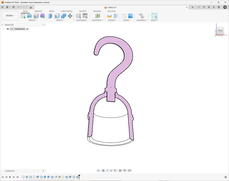 Mô hình móc câu cướp biển đeo ngón tay (Pirate Hook Thimble) in 3D - Image 5