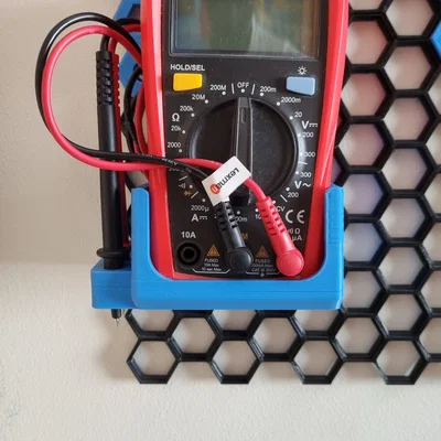 Giá treo đồng hồ vạn năng cho Honeycomb Storage Wall - In 3D tiện lợi