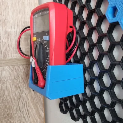 Giá treo đồng hồ vạn năng cho Honeycomb Storage Wall - In 3D tiện lợi