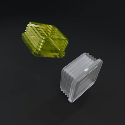 Nắp bịt đầu ống vuông 40mm (Square Plug) - Thiết kế in 3D hữu ích