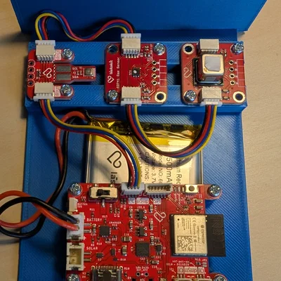 Hộp đựng LaskaKit Meteo Mini cho cảm biến SCD41, SGP41 và BME688
