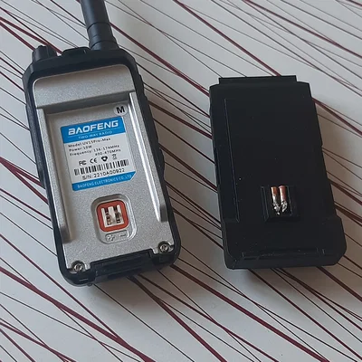 Bộ khung pin 18650 cho máy bộ đàm Baofeng UV15-pro max