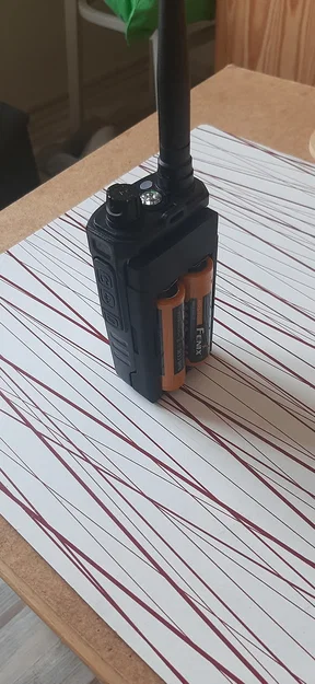 Bộ khung pin 18650 cho máy bộ đàm Baofeng UV15-pro max - Image 2