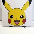 Mô hình đầu Pikachu (HueForge) - Thumbnail 1