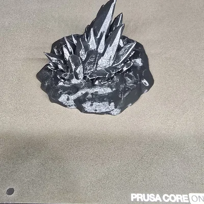 Mô hình cụm pha lê trong hang động (Cave crystal formation)