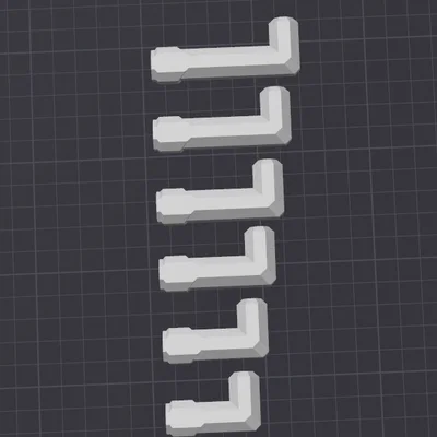 Móc treo MultiBoard Bolt-Locked - Kích thước 30 đến 50x12.5mm