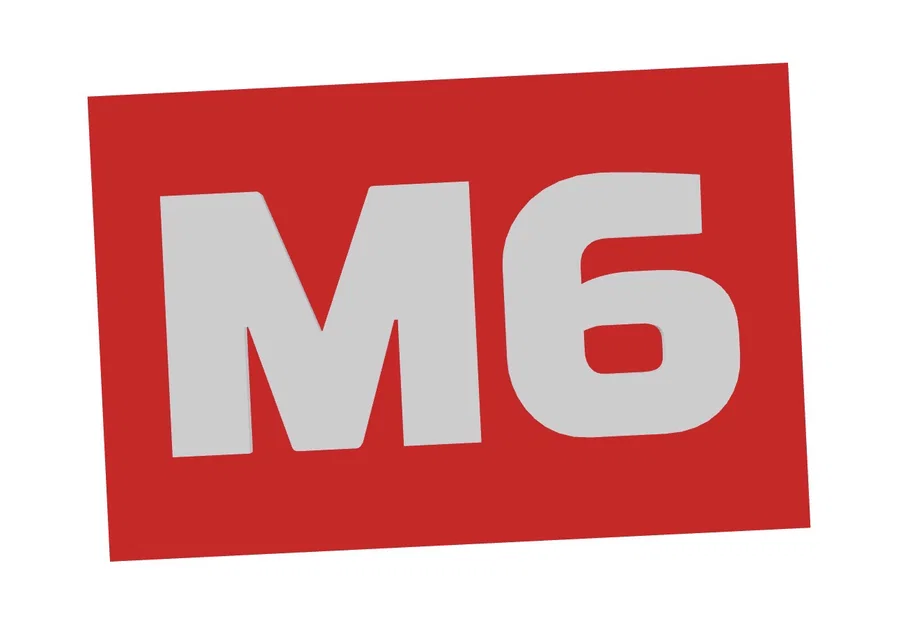 Mô hình logo M6 phong cách Lego - Thiết kế 3D in ấn chuyên nghiệp - Image 3