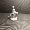 Nữ chiến binh & Sói – Mô hình Fantasy quyến rũ - Thumbnail 2