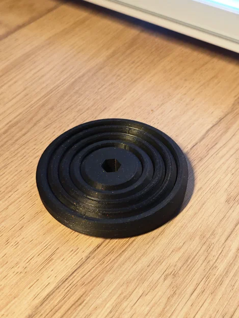 TheOptiForge Stealth Ripple Gyro | Fidget Xoay PIP Đỉnh Cao (Bản Đế Phẳng) - Image 4