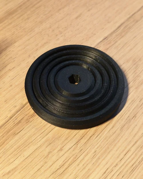 TheOptiForge Stealth Ripple Gyro | Fidget Xoay PIP Đỉnh Cao (Bản Đế Phẳng) - Image 5