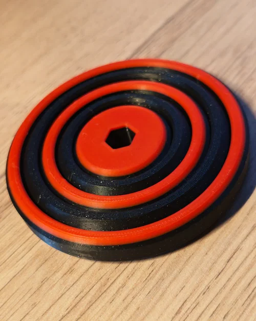 TheOptiForge Stealth Ripple Gyro | Fidget Xoay PIP Đỉnh Cao (Bản Đế Phẳng) - Image 9