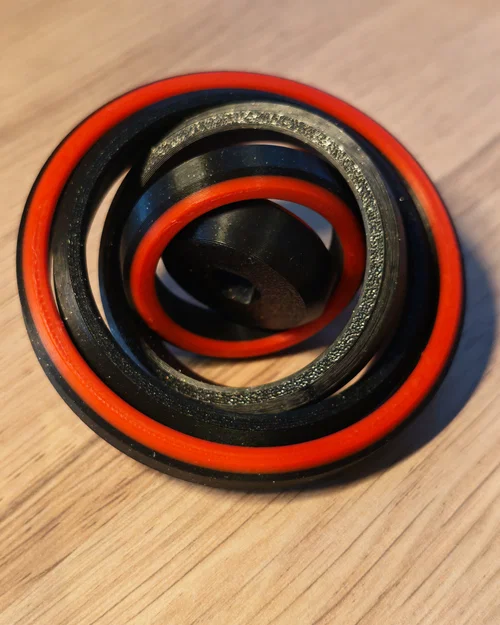 TheOptiForge Stealth Ripple Gyro | Fidget Xoay PIP Đỉnh Cao (Bản Đế Phẳng) - Image 10