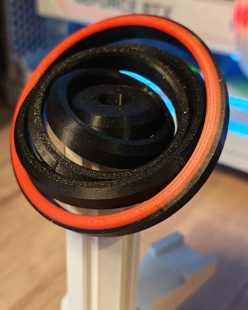 TheOptiForge Stealth Ripple Gyro | Fidget Xoay PIP Đỉnh Cao (Bản Đế Phẳng) - Image 11