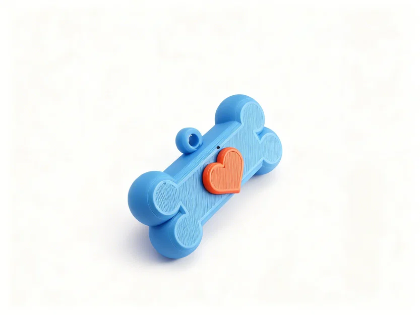 Hộp đựng túi dọn vệ sinh thú cưng hình khúc xương tiện lợi khi đi chơi - Image 1