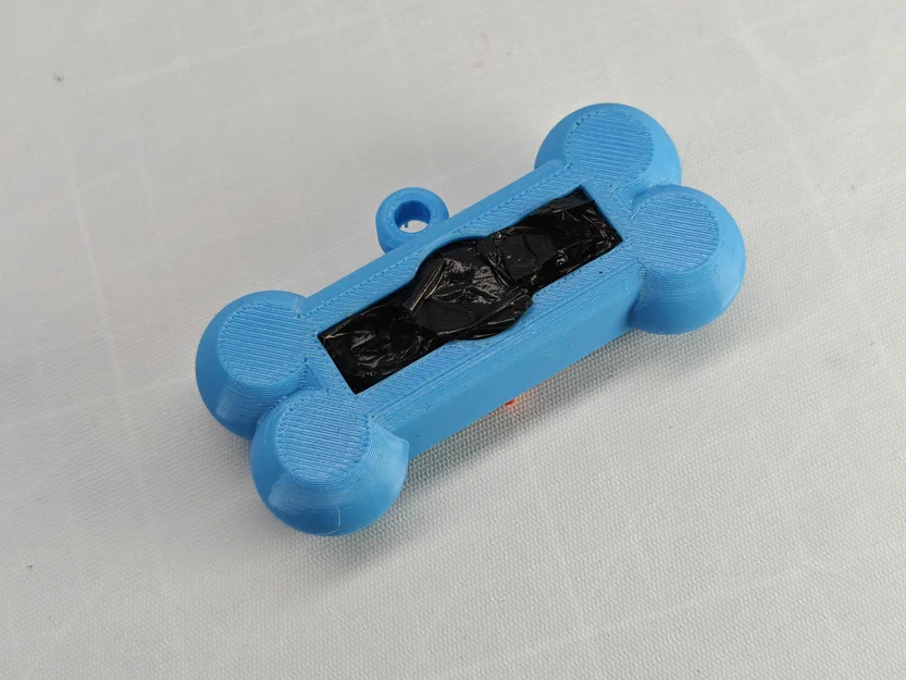 Hộp đựng túi dọn vệ sinh thú cưng hình khúc xương tiện lợi khi đi chơi - Image 6