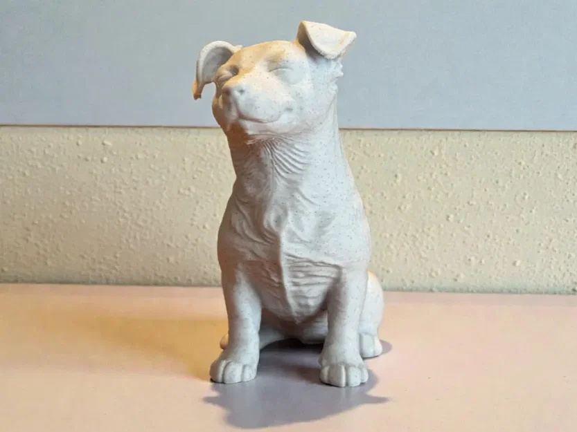 Tượng điêu khắc chú chó Jack Russell - Bộ sưu tập Calm Companion - Image 1