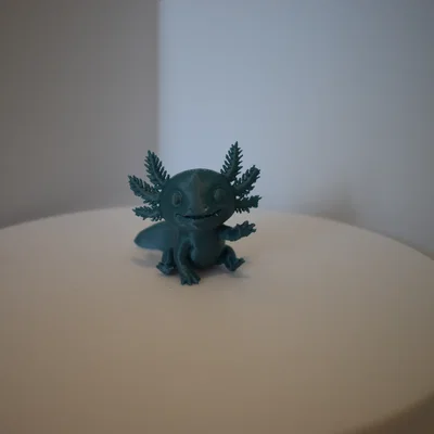 Mô hình chú Axolotl mini dễ thương cho bàn làm việc