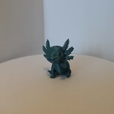 Mô hình chú Axolotl mini dễ thương cho bàn làm việc