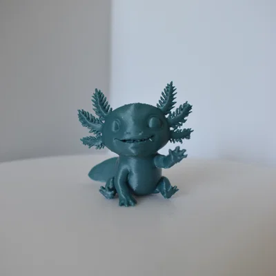 Mô hình chú Axolotl mini dễ thương cho bàn làm việc