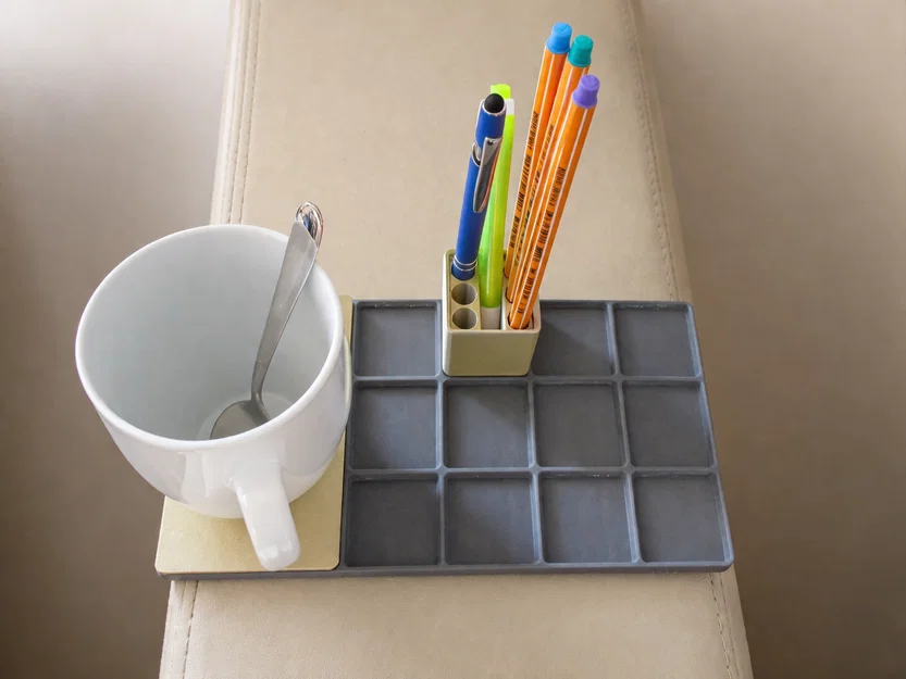 Bàn để tay tích hợp Gridfinity - Tùy biến theo phong cách của bạn - Image 1