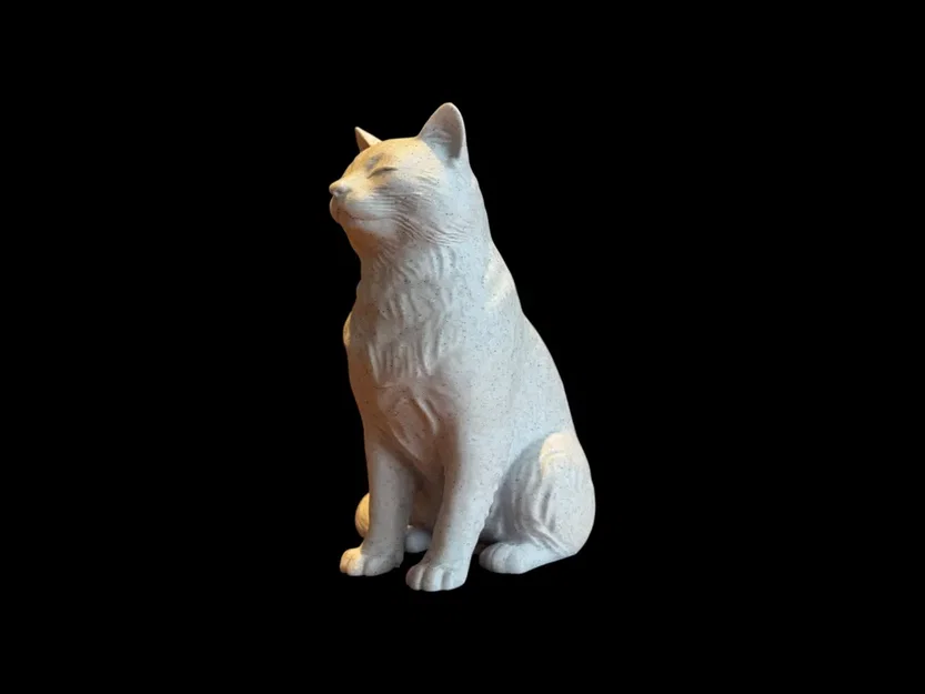Tượng Mèo Điêu Khắc Calm Companion (Calm Companion Sculptural Cat) - Image 3