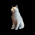 Tượng Mèo Điêu Khắc Calm Companion (Calm Companion Sculptural Cat) - Thumbnail 3
