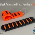 Sleek Articulated Flexi Keychain V3 - Móc khóa khớp nối tinh tế - Thumbnail 1