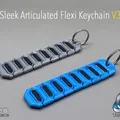 Sleek Articulated Flexi Keychain V3 - Móc khóa khớp nối tinh tế - Thumbnail 2