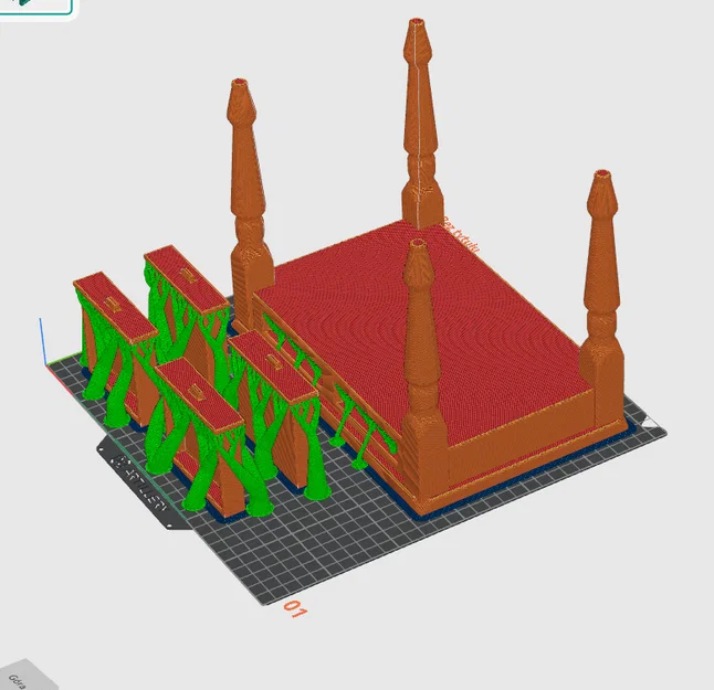 Bàn kê tay có ngăn kéo nhỏ - Image 1