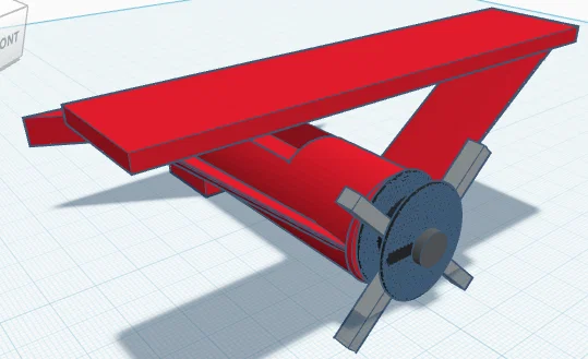 Mô hình máy bay 3D với cánh quạt xoay linh hoạt tự in tại nhà - Image 1