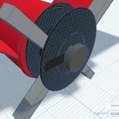 Mô hình máy bay 3D với cánh quạt xoay linh hoạt tự in tại nhà