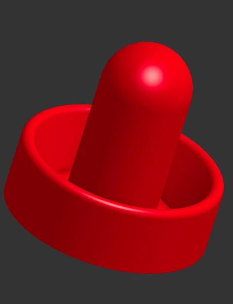 Bộ phụ kiện chơi Air Hockey tự in 3D (Đĩa trượt và Tay đẩy) - Image 3