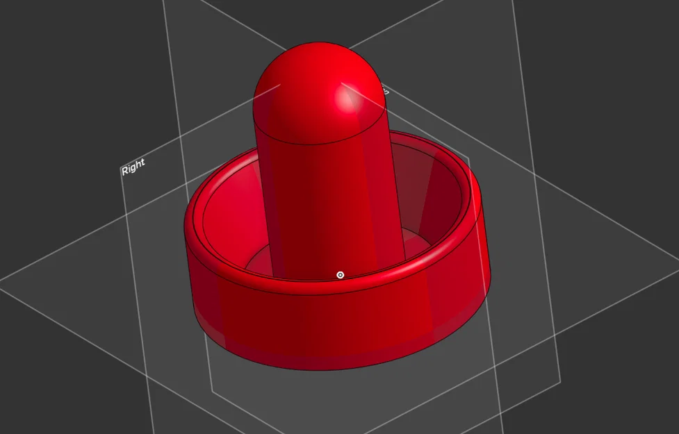 Bộ phụ kiện chơi Air Hockey tự in 3D (Đĩa trượt và Tay đẩy) - Image 4