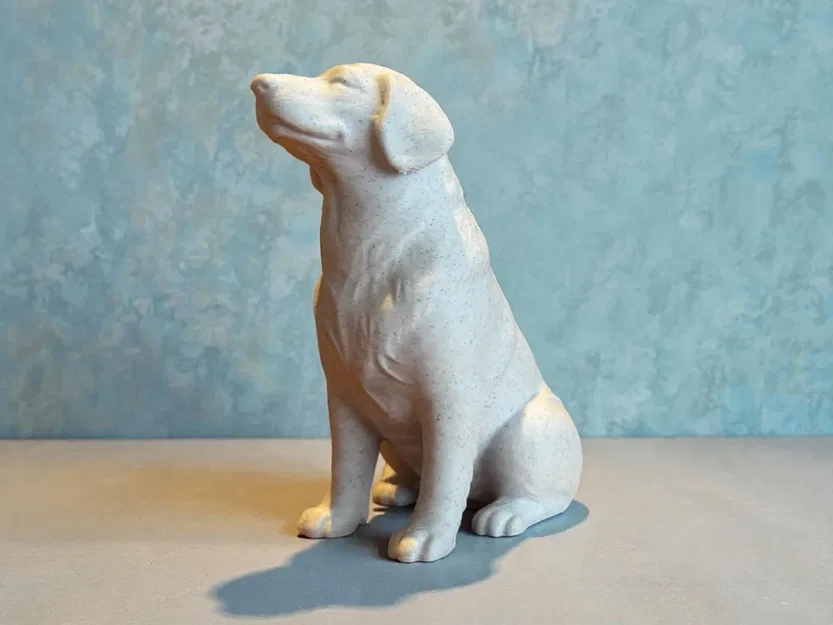 Tượng Chó Labrador Điêu Khắc - Calm Companion - Image 1