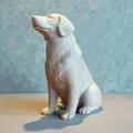 Tượng Chó Labrador Điêu Khắc - Calm Companion - Thumbnail 1