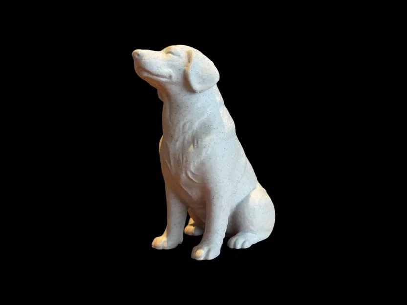 Tượng Chó Labrador Điêu Khắc - Calm Companion - Image 2