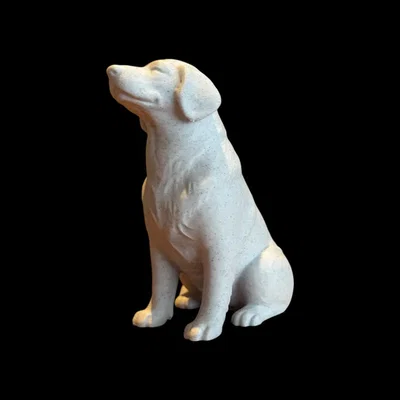 Tượng Chó Labrador Điêu Khắc - Calm Companion